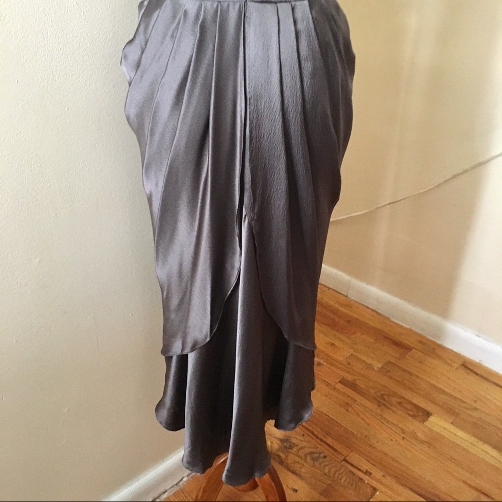 Nanette Lepore Muse Silk Draped Dress - Picture 7 of 8